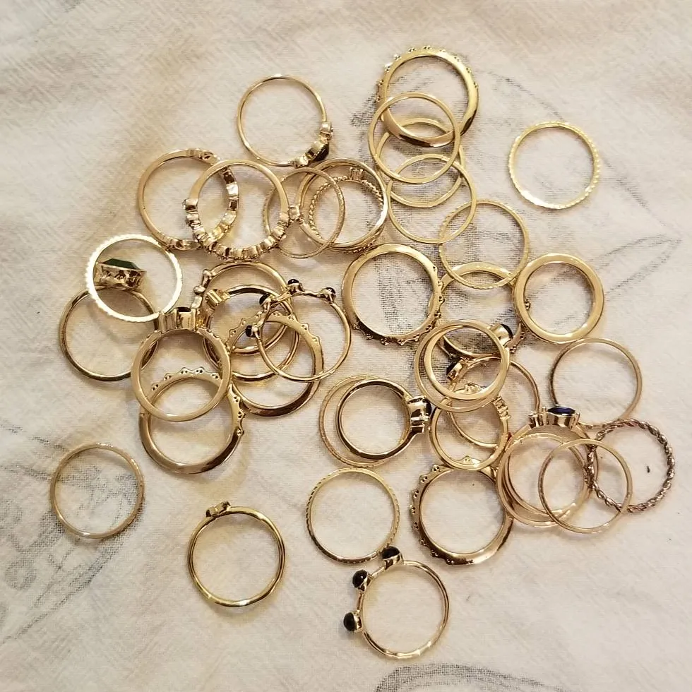 Bunch Of H&M Rings photo 1