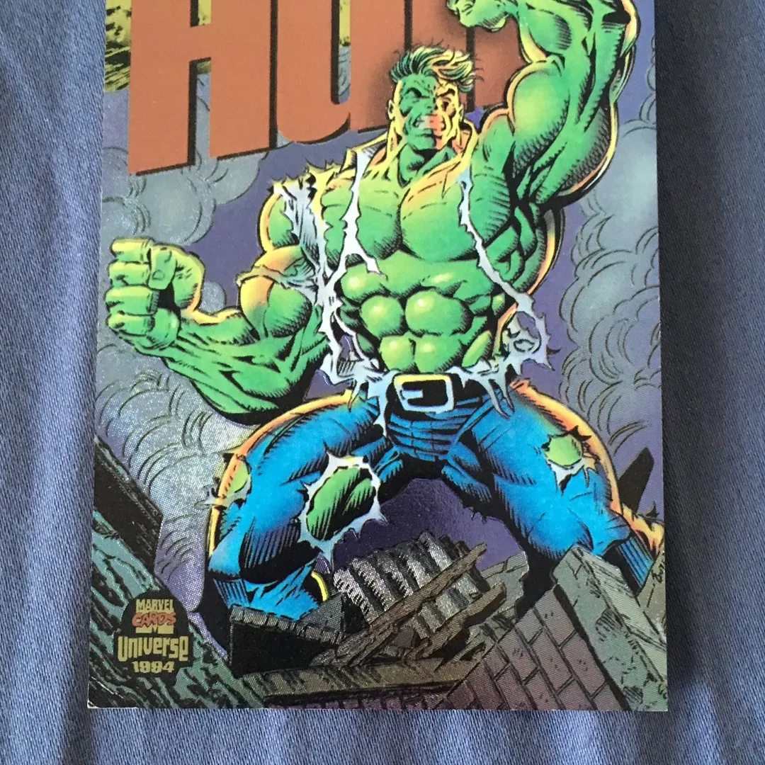 Hulk Limited Edition Card photo 1