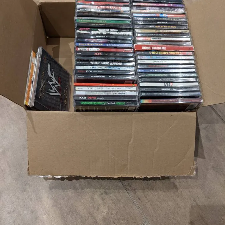 Box of CDs! photo 1