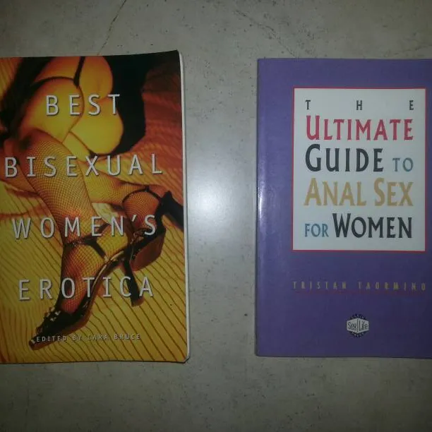 Sex Books: "Best Bisexual Women's Erotica" & "The Ultimate Gu... photo 1