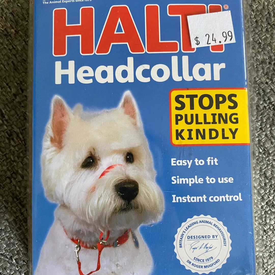 Halti Dog Collar/ Gentle Lead photo 1
