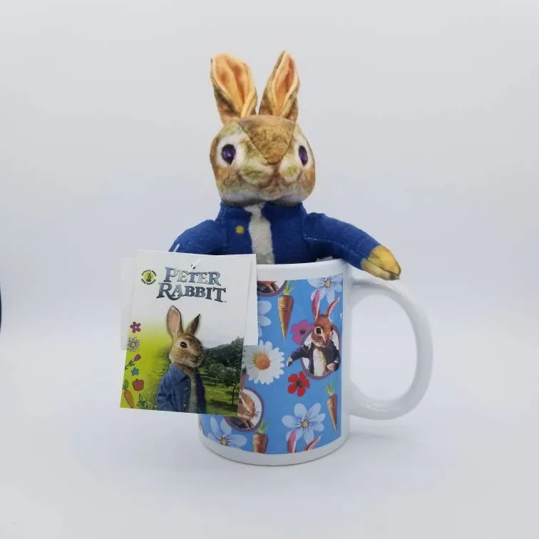 Peter Rabbit Mug With Plush photo 1