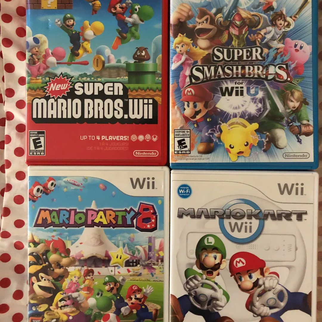 Super Mario Games! Wii And WiiU photo 1