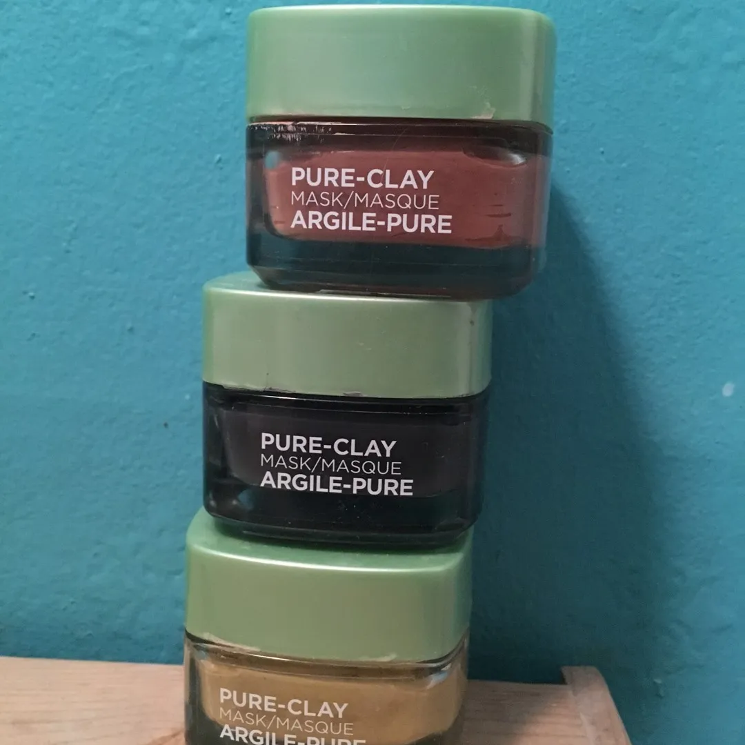 L’Oréal pure clay masks photo 1