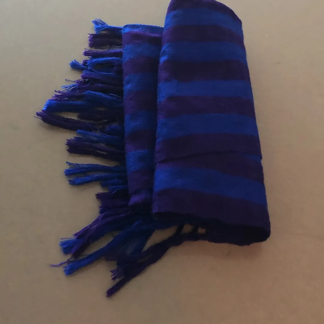 Scarf ( Blue And Purple Color) photo 1