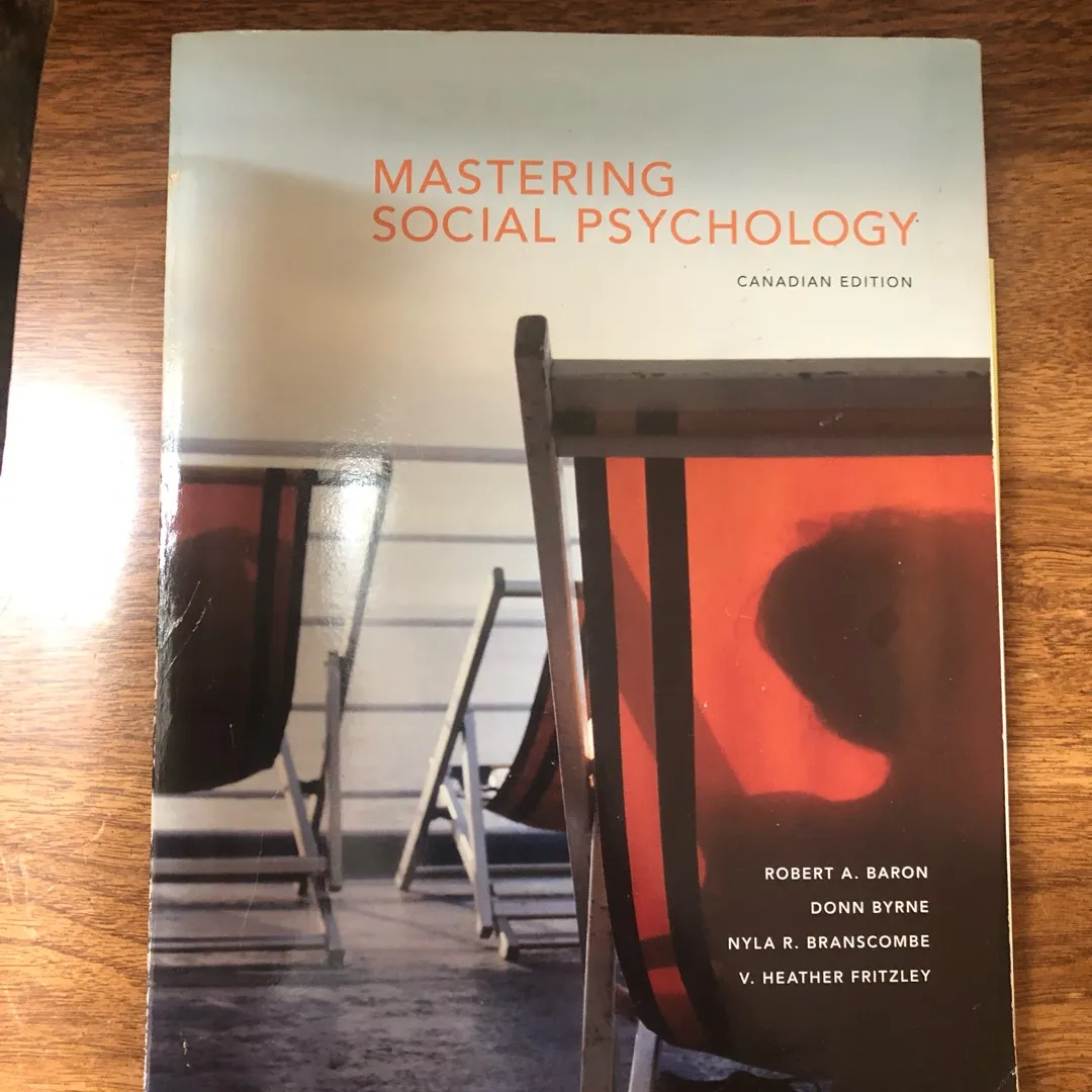 Mastering Social Psychology (Canadian Edition) photo 1