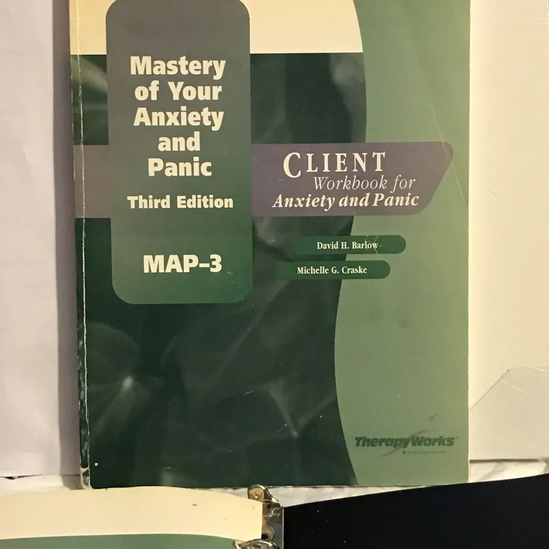 MASTERY OF YOUR ANXIETY AND PANIC Third Edition MAP-3 Client ... photo 1