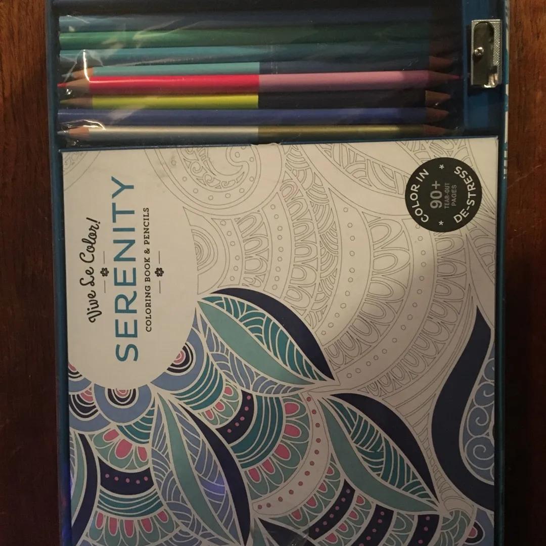 Colouring Book And Pencils photo 1