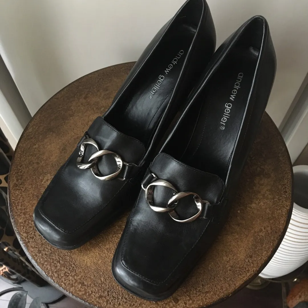 Andrew Geller Leather Heels photo 1