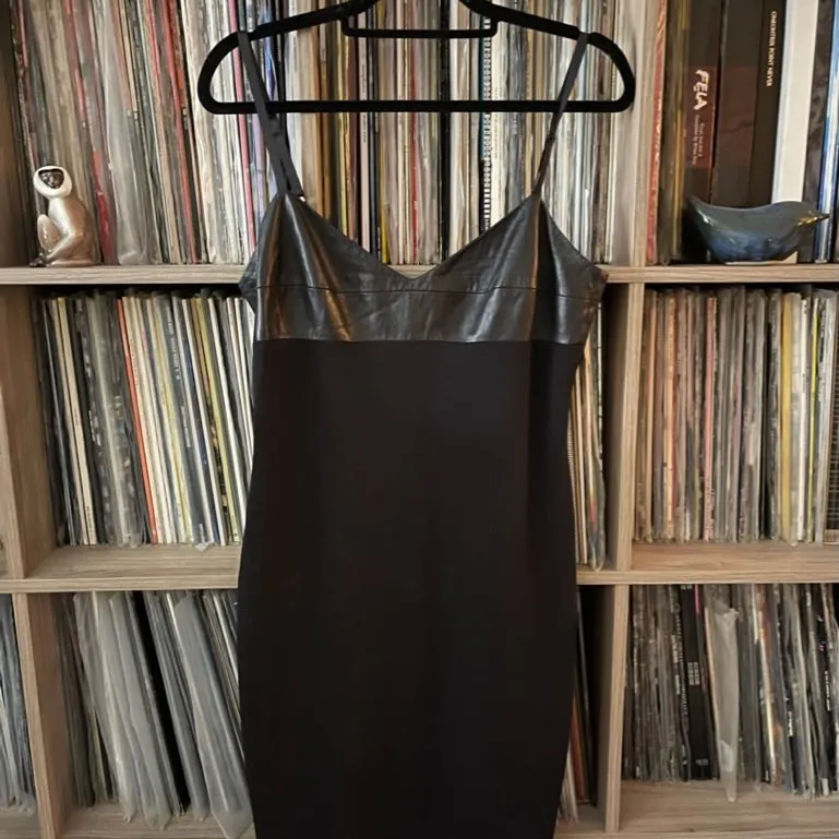 Leather Danier Dress With Adjustable Straps (Size M/L) photo 1
