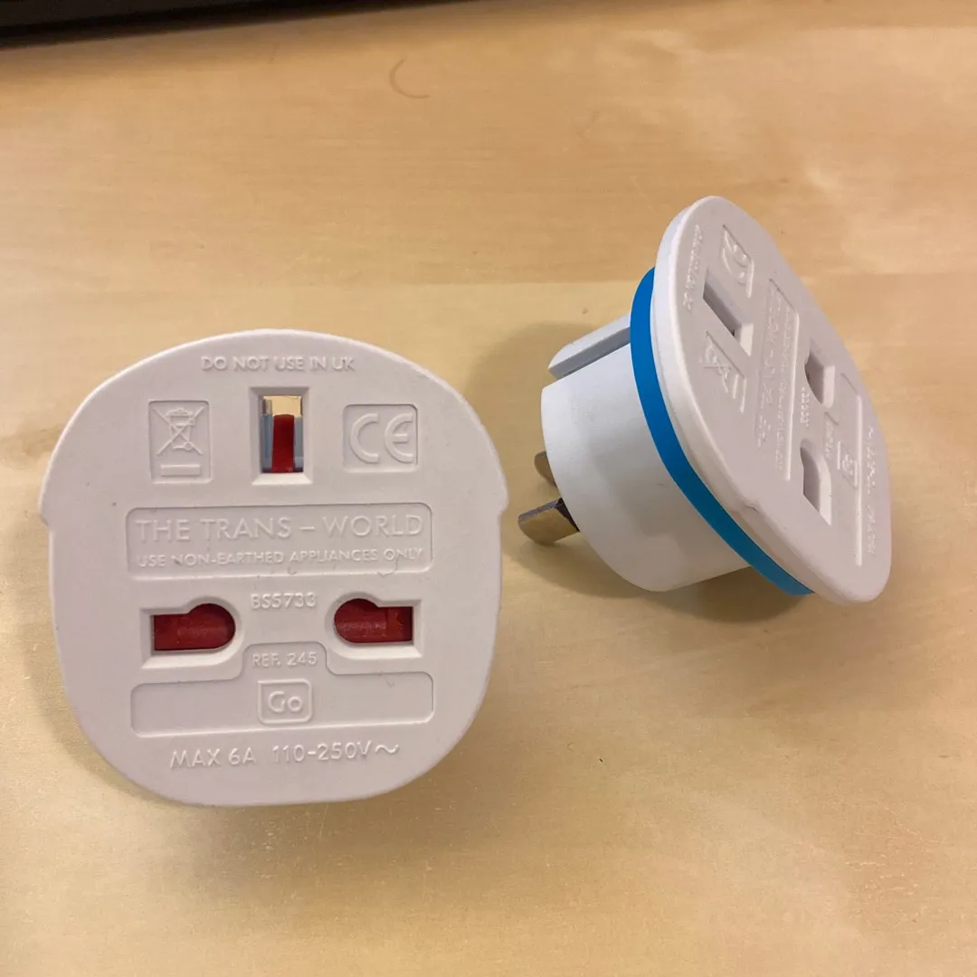 FREE Outlet Adapters (UK To North America) photo 1
