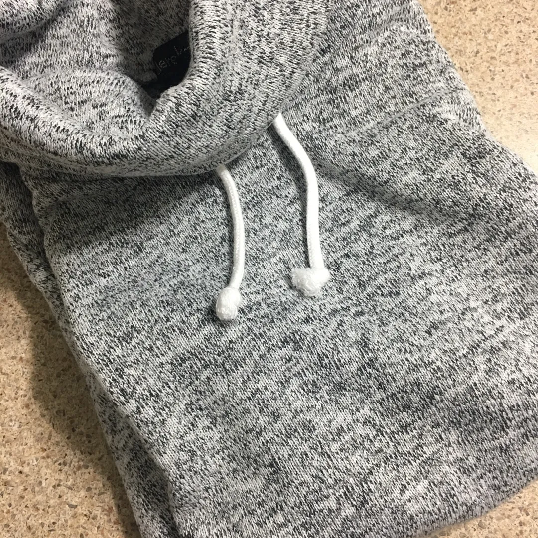 BNWOT Grey Turtleneck Sweater photo 1
