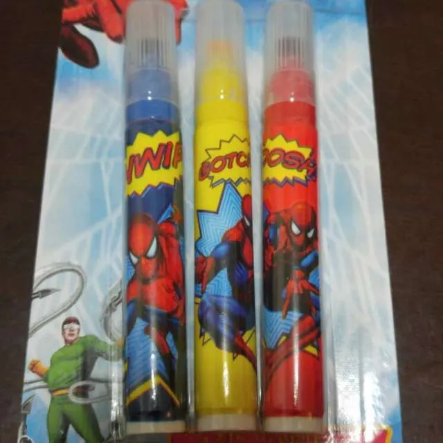 Spiderman Stamp Markers photo 1