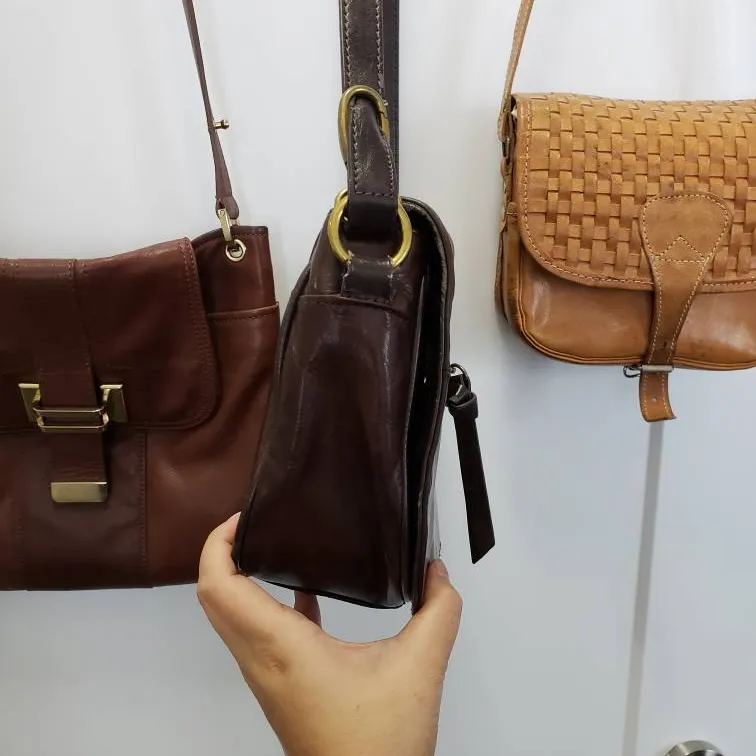 Brown Leather Purses photo 6