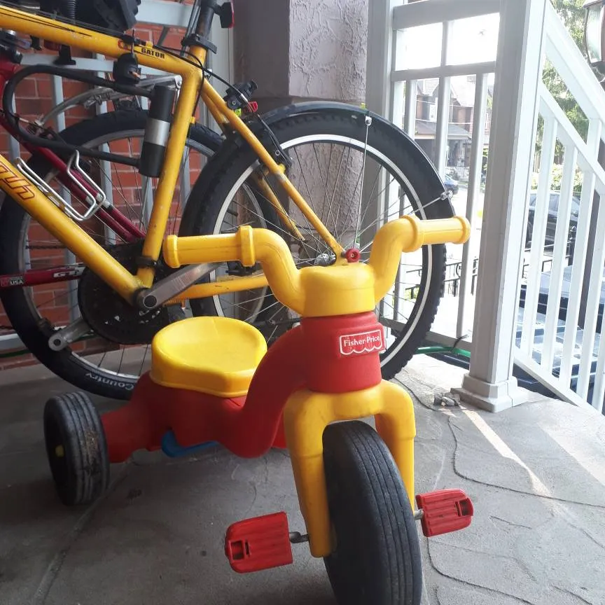 Fisher price tricycle photo 1