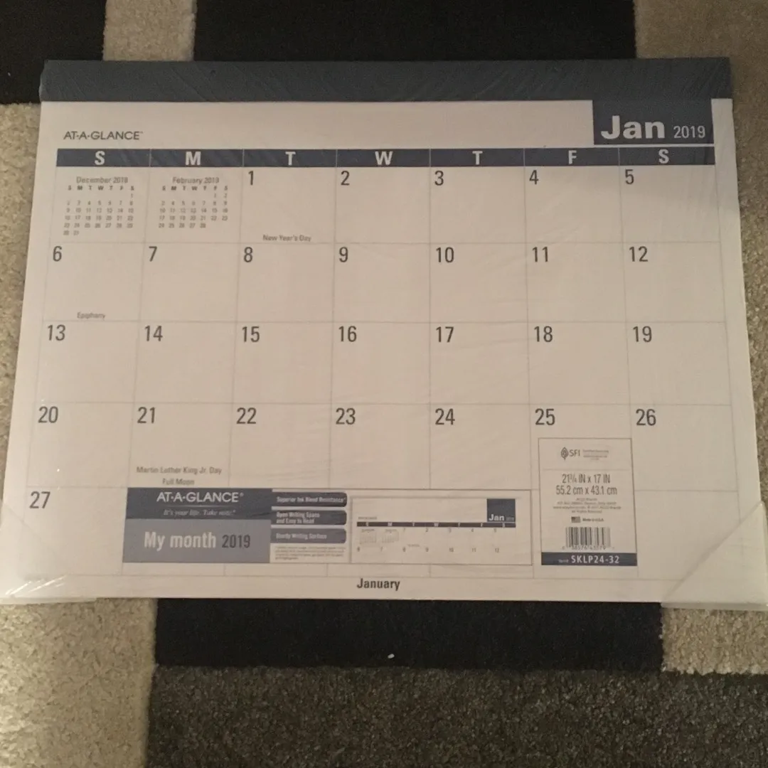 Calendar For 2019 ! photo 1