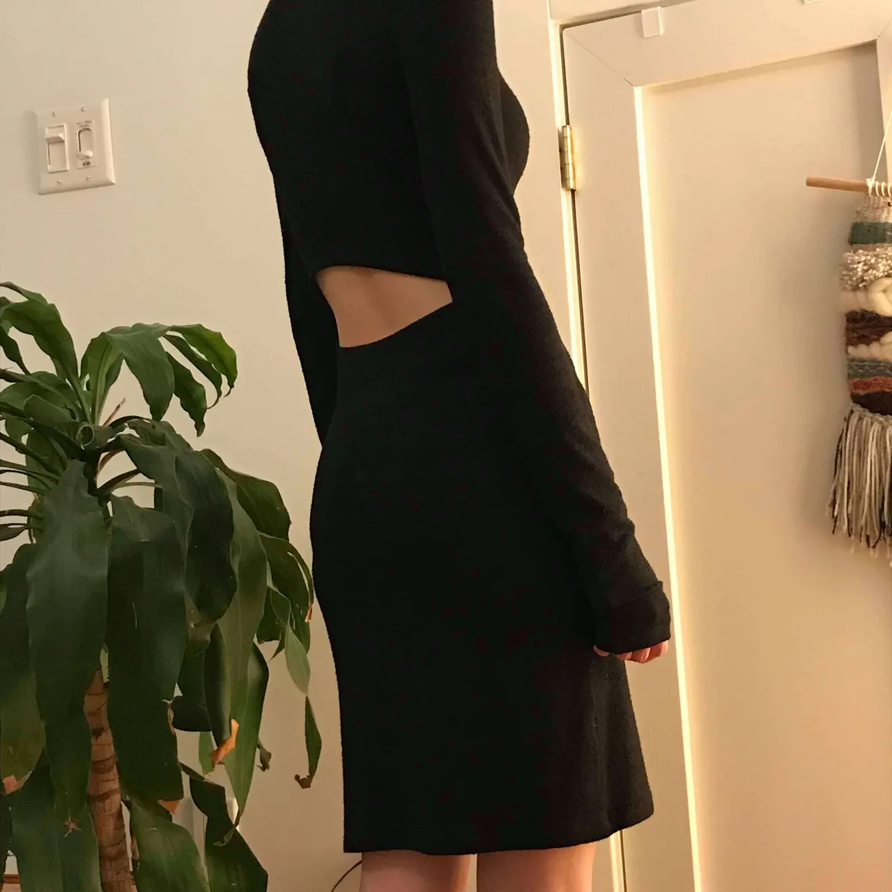 XXS - Black Wilfred Free dress with back cutout photo 1