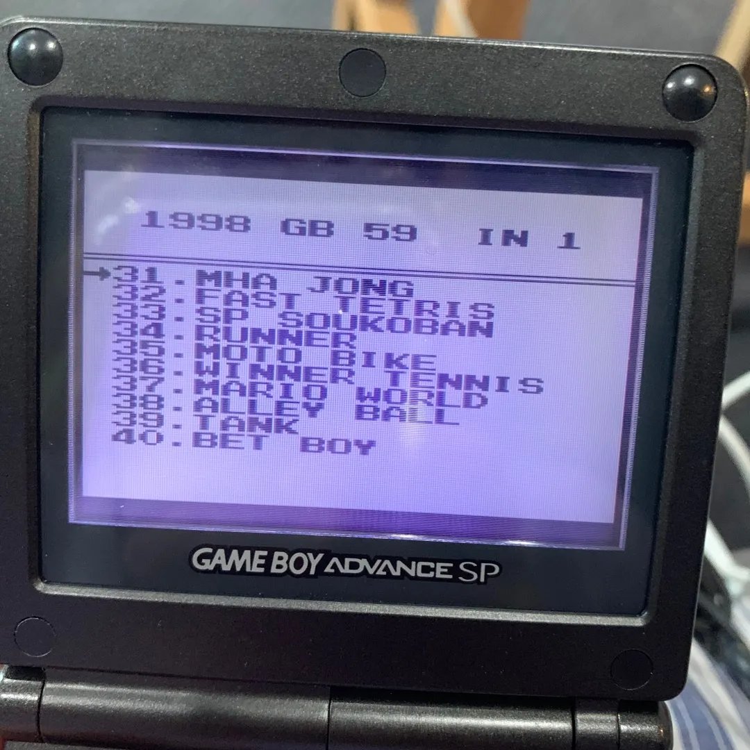 Nintendo Game Boy 59-in-1 Game photo 6