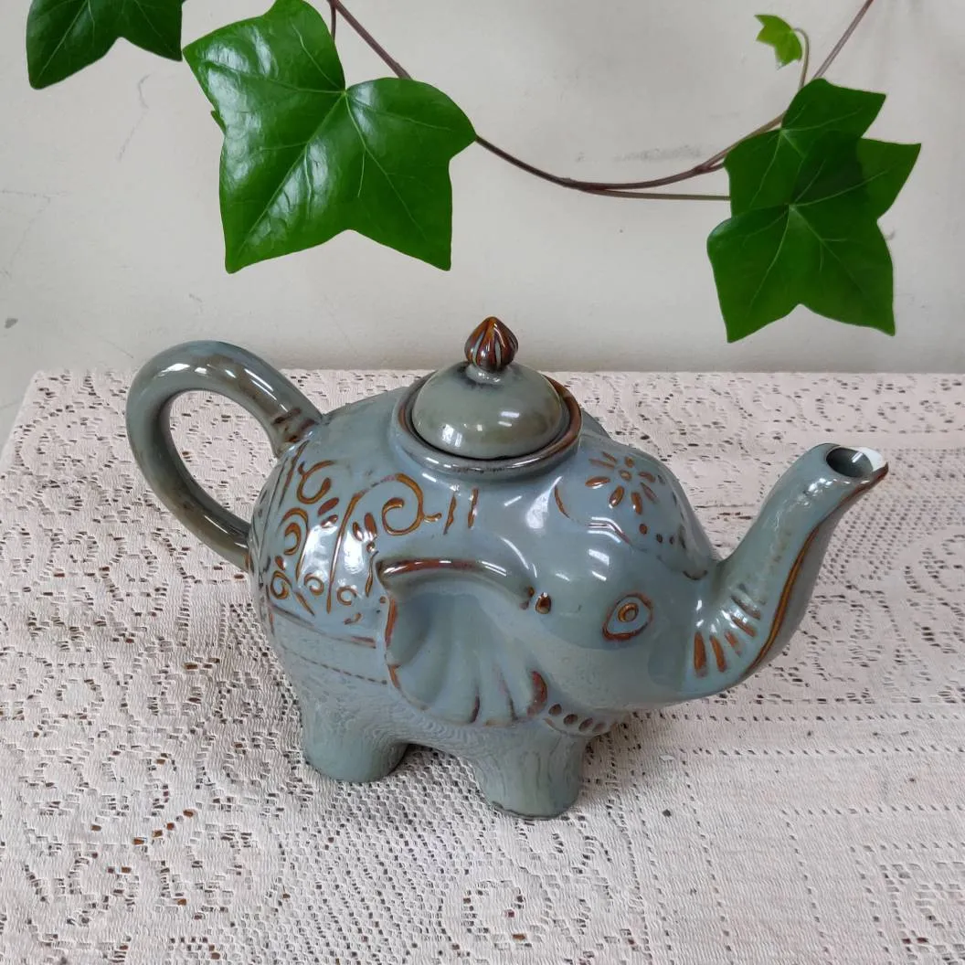 Cute Elephant Tea Pot photo 3