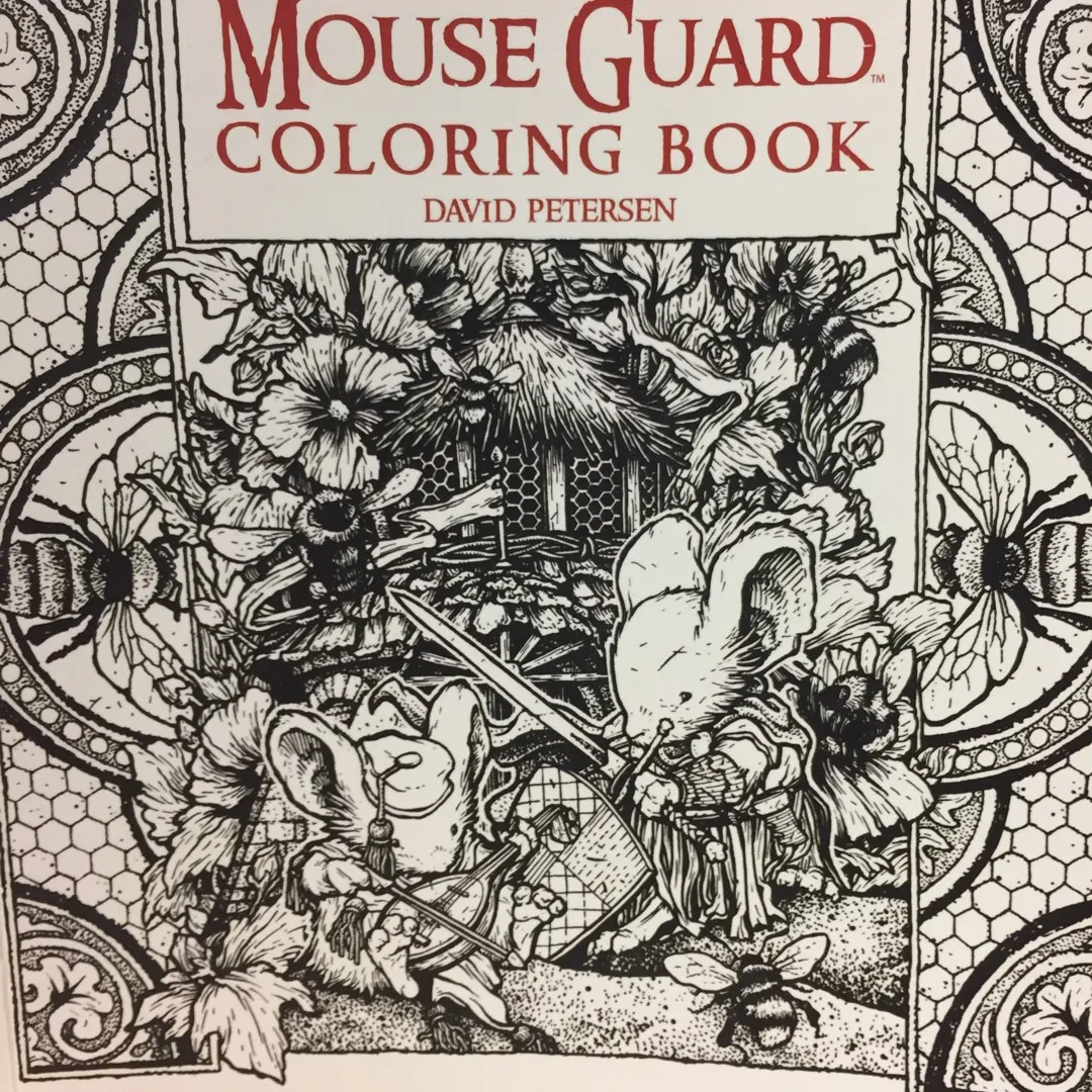 Mouse Guard Colouring Book photo 1