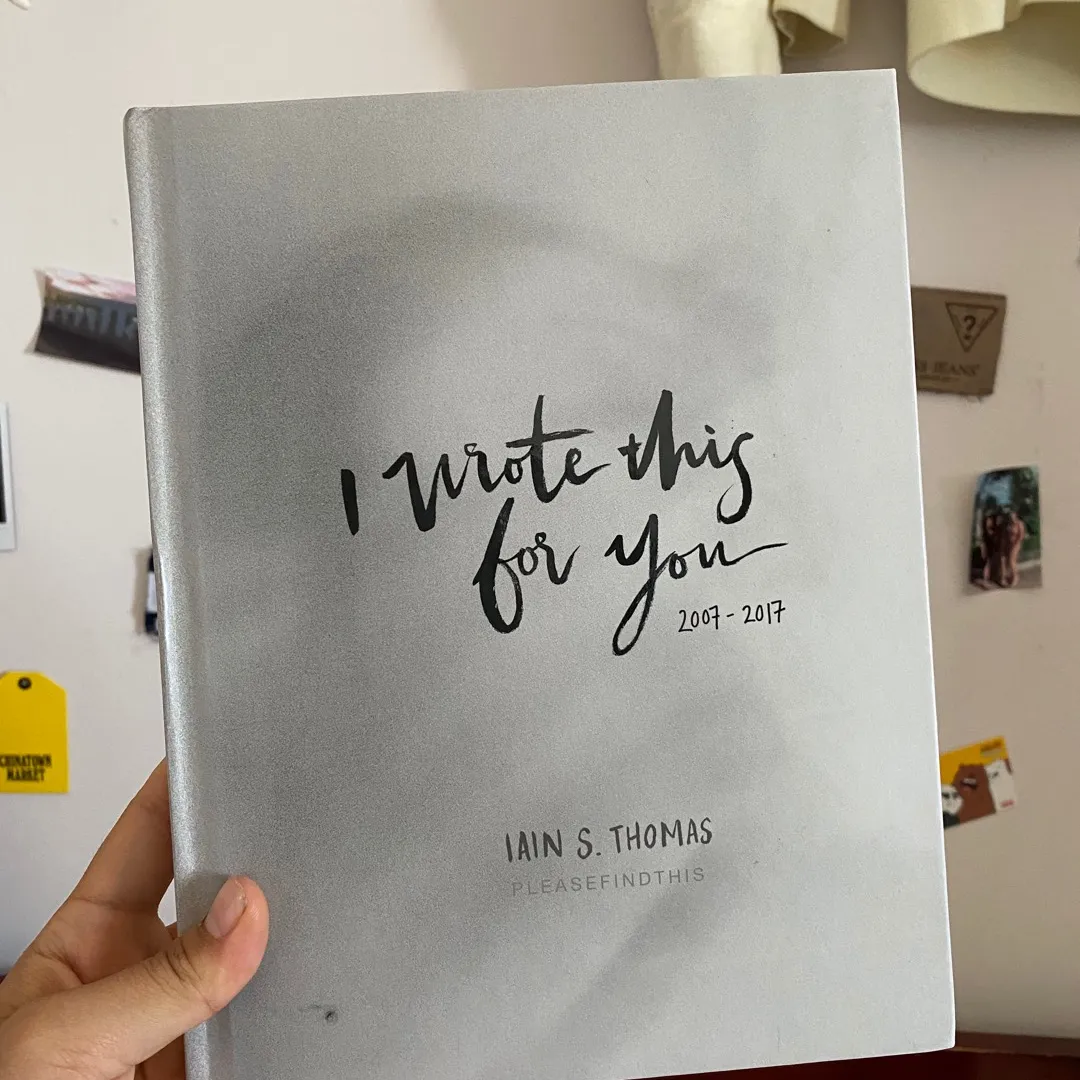 “i wrote this for you” hardcover poetry book photo 1