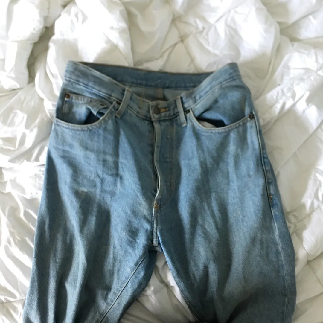 American Apparel High Waisted Mom Jeans photo 1