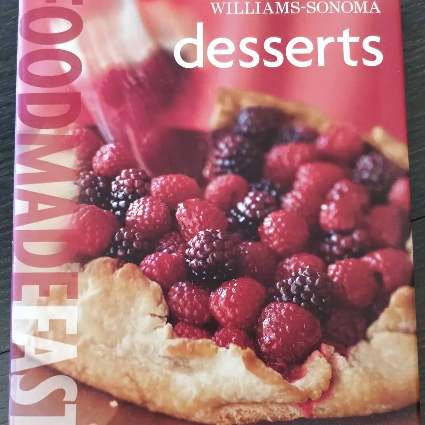 William Sonoma Desserts Book photo 1