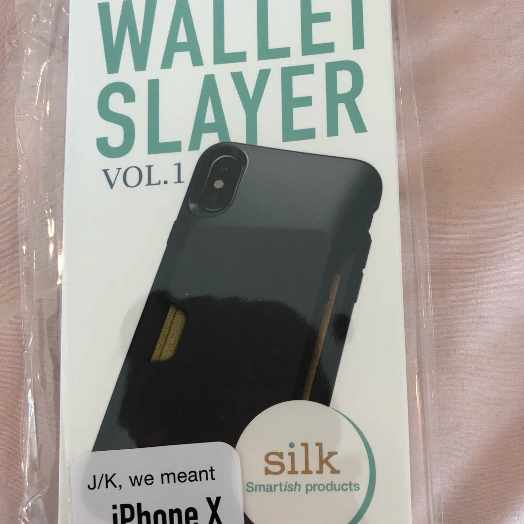 iPhone X Wallet Case photo 1