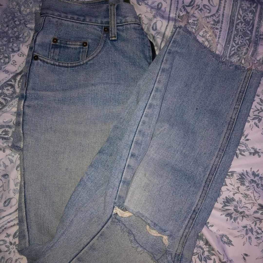 Vintage Distressed Esprit Mom Jeans photo 1