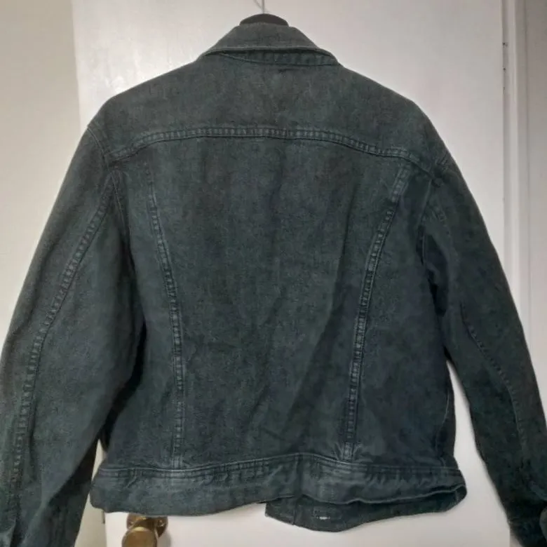 Vintage Shawnee Teal Denim Jacket photo 4