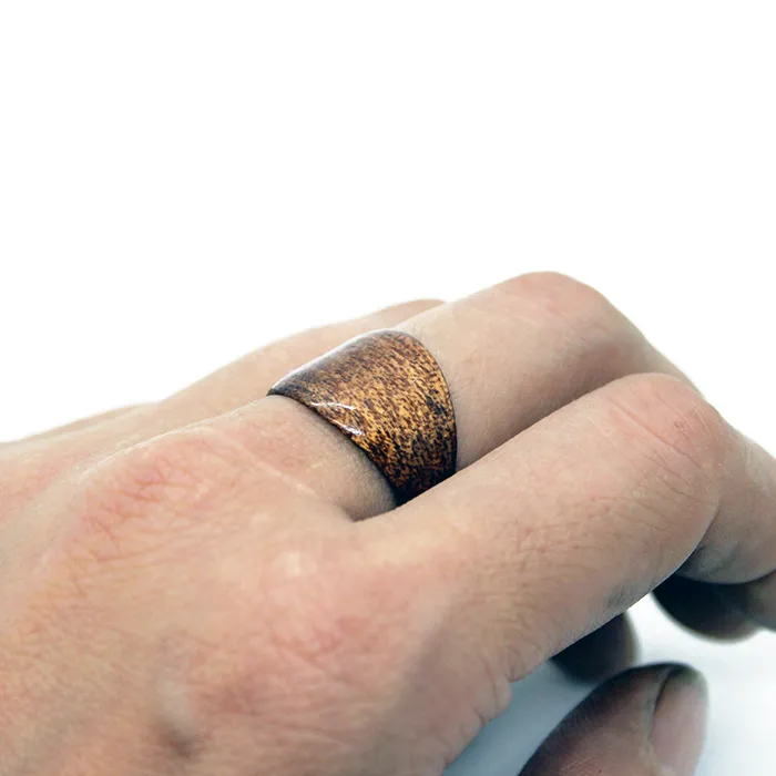 Bentwood ring - tapered design photo 4