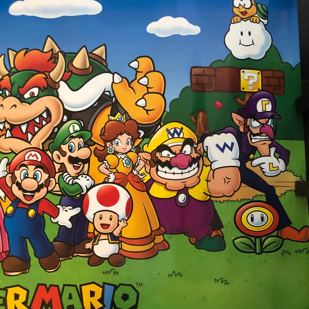 Super Mario 55x40 Poster! photo 4