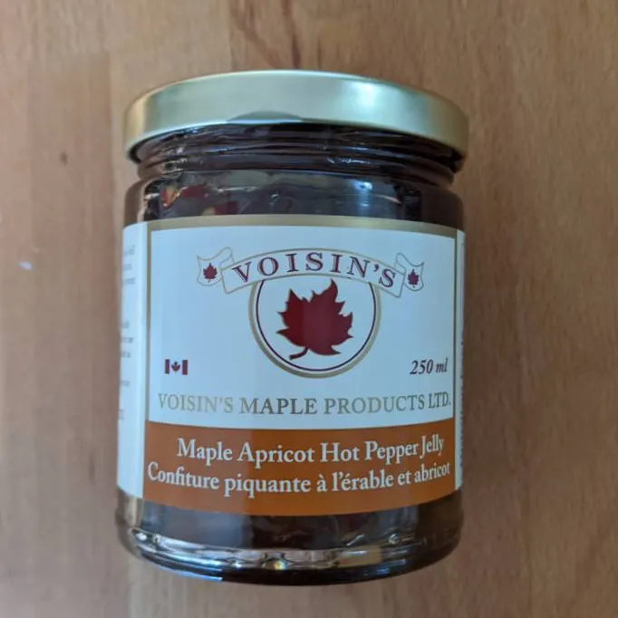 maple apricot hot pepper jelly photo 1