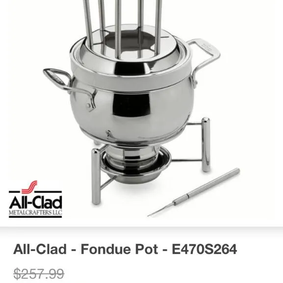 All-Clad Stainless Fondue photo 10