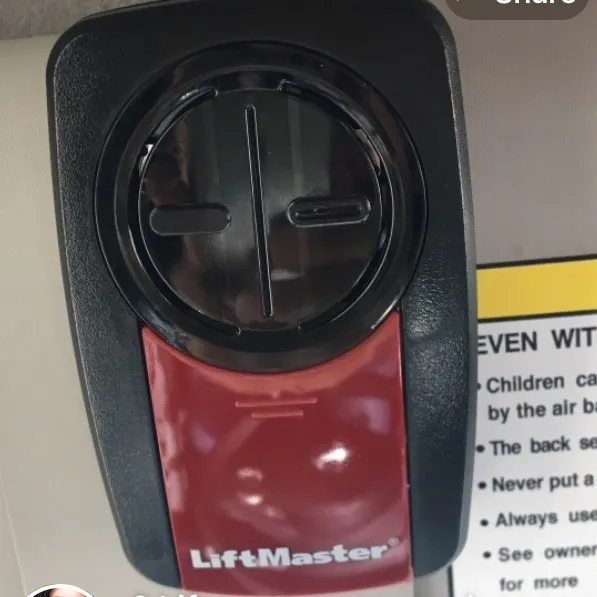 Lift master Garage Door opener Remote photo 1