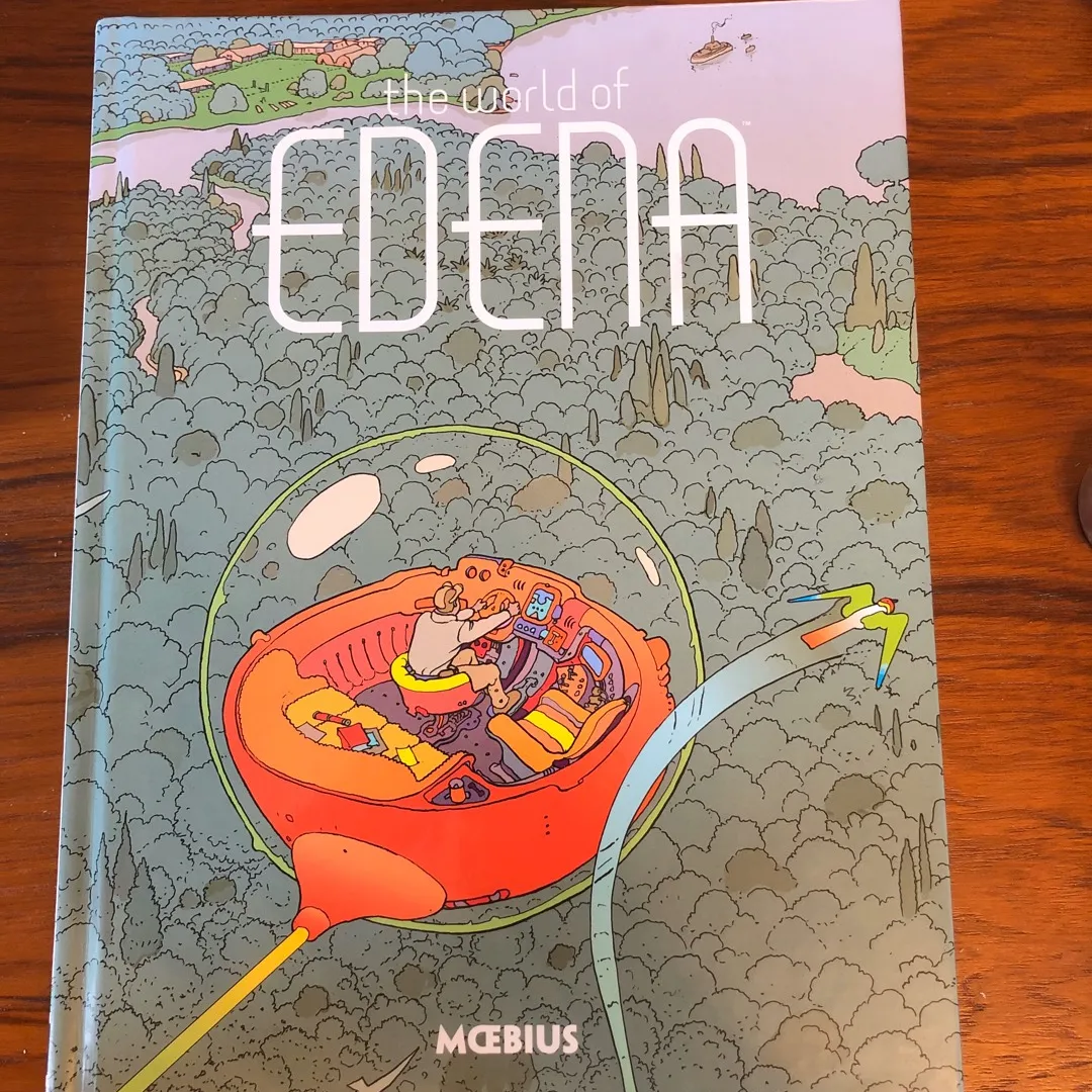 THE WORLD OF EDENA  OUT OF PRINT DELUXE HARDCOPY  BY JEAN MOE... photo 1