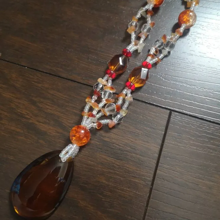 Handmade Beaded Necklace photo 3