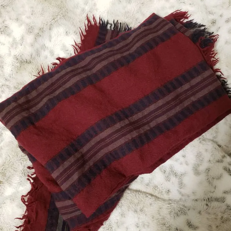 Wilfred Scarf - Maroon photo 1