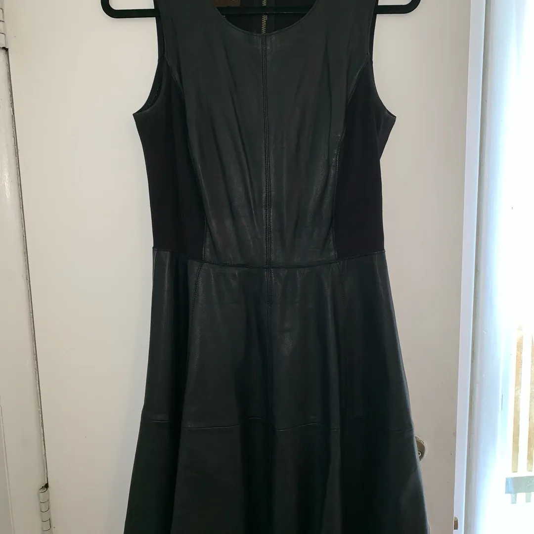 Black Leather Dress photo 1