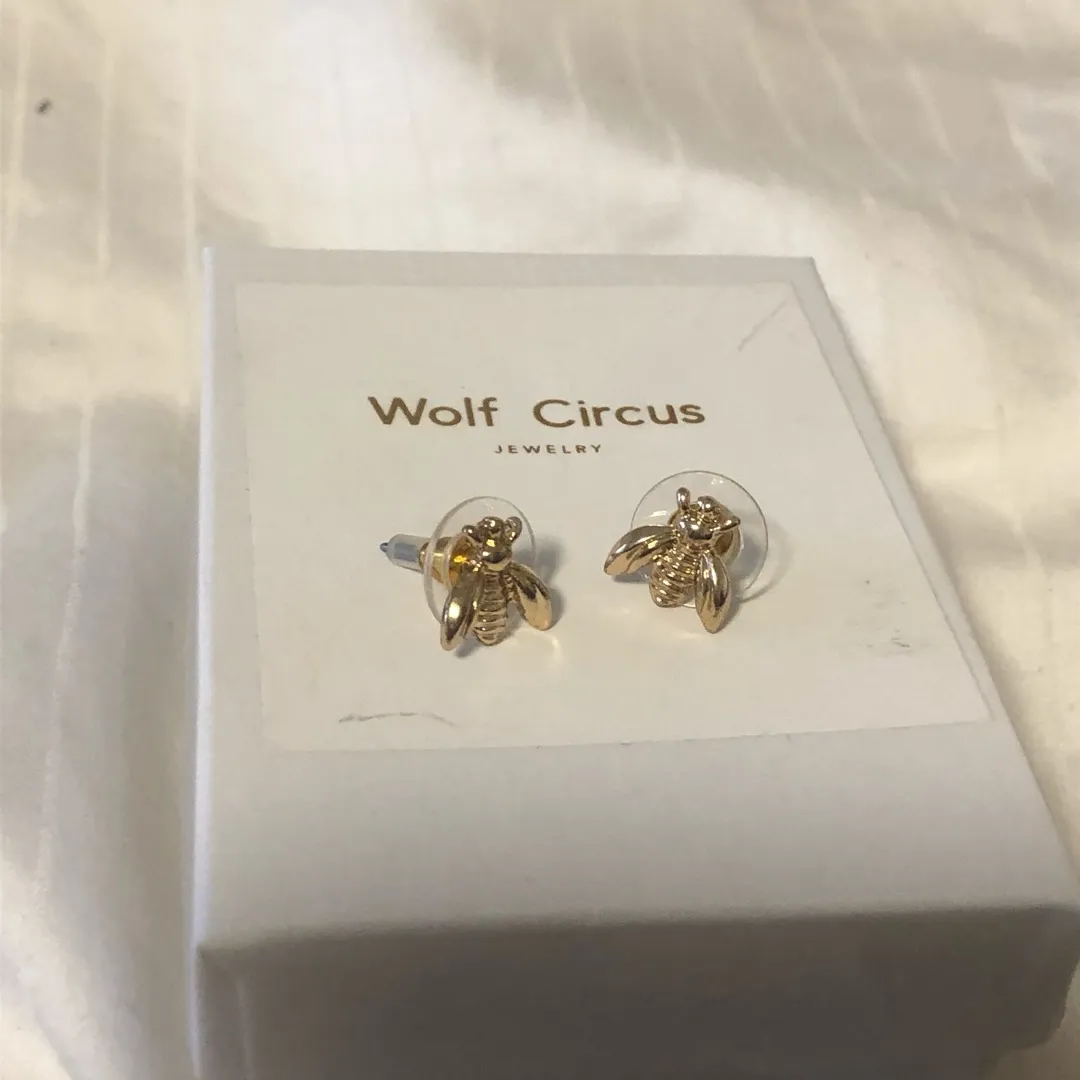 Wolf Circus Bee Earrings photo 3