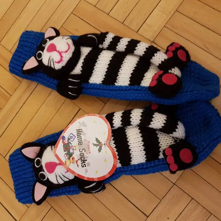 Cat Socks/slippers photo 1