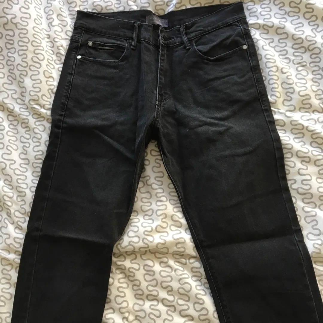 Zara - Black Jeans Slim Fit photo 1