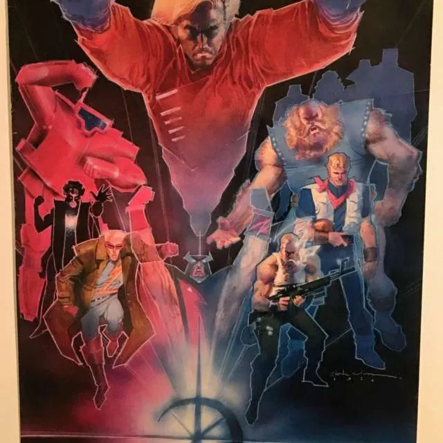 1986 Marvel New Universe Poster photo 1