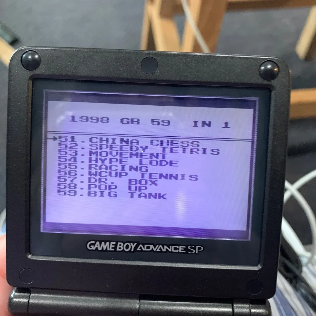 Nintendo Game Boy 59-in-1 Game photo 8
