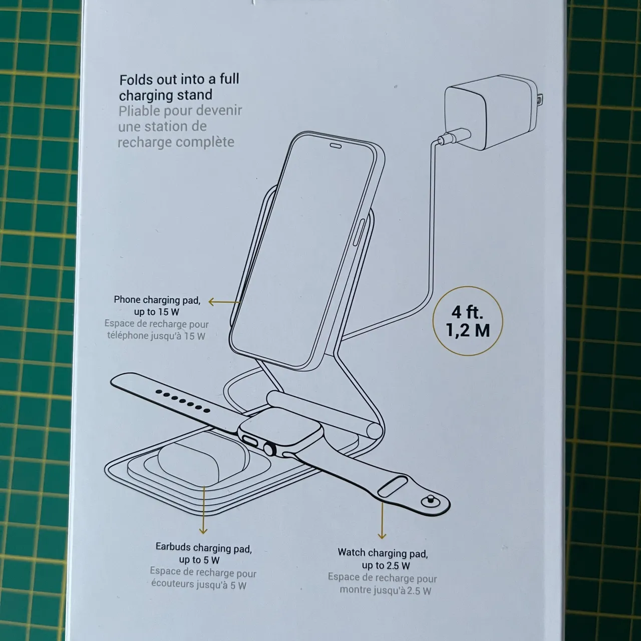 3 in 1 wireless charger for apple photo 3