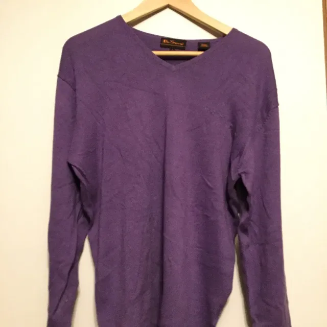 Vintage Purple Sweater photo 1