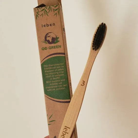 Brand New Bamboo Toothbrush photo 1