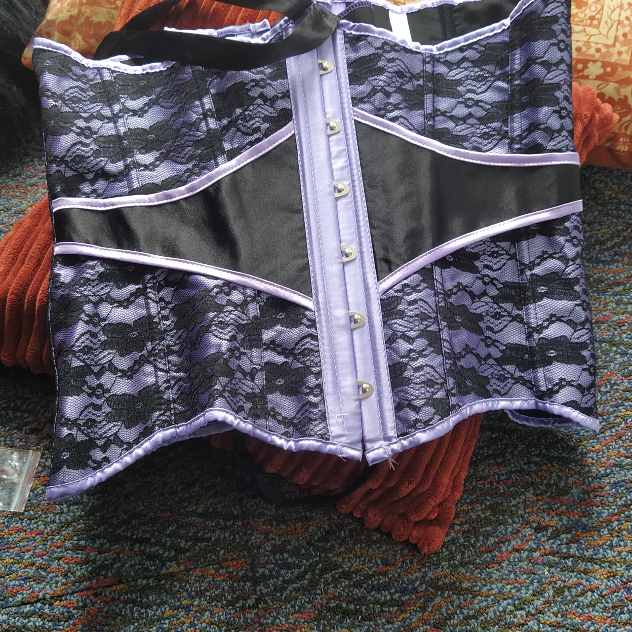 Purple corset  photo 1