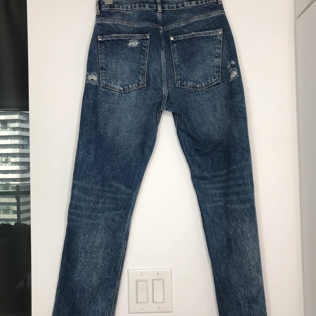 Zara Distressed Jeans photo 6