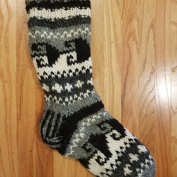 Hand Knitted Socks/Slippers photo 1